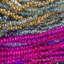 Pujiang cubrió el grano de cristal del color, los últimos granos del diseño para la joyería, granos de Japón alta calidad, granos lisos lindos